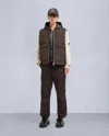 Moose Knuckles Men's Brixton Vest In Brown