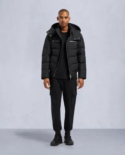 Moose Knuckles Men's Cloud Bomber Jacket In Black