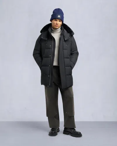 Moose Knuckles Men's Cloud Neoshear Parka In Black