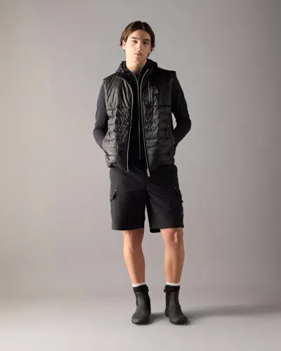 Moose Knuckles Men's Cloud Walker Air Down Vest In Black