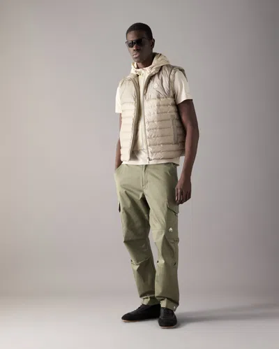 Moose Knuckles Men's Cloud Walker Air Down Vest In Brown