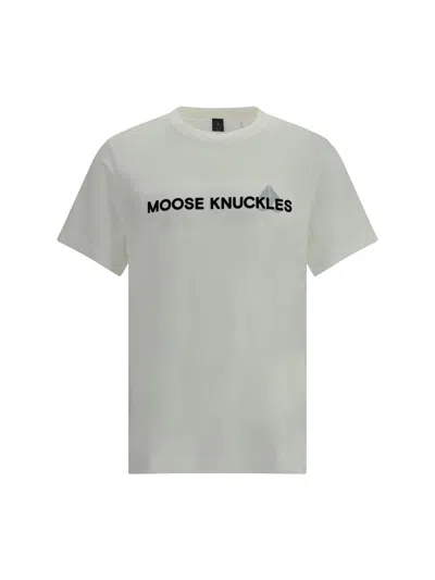 Moose Knuckles Conway T-shirt In White