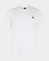 Moose Knuckles Crescent Tee In White