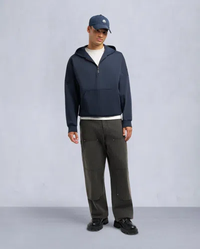 Moose Knuckles Men's Dalon Hoodie In Blue