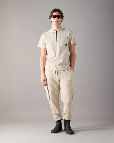 Moose Knuckles Men's Dalon Polo In Neutral