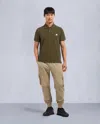 Moose Knuckles Men's Everett Polo In Green