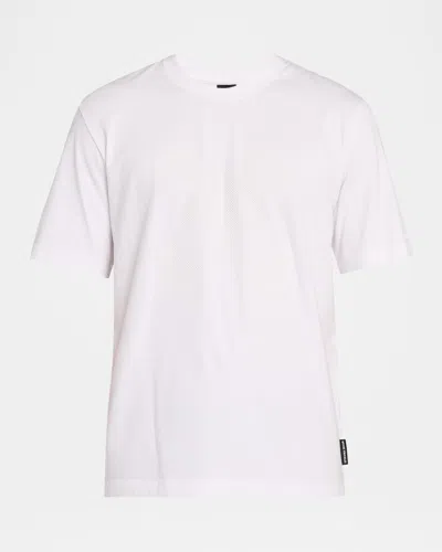 Moose Knuckles Men's Finchley Tonal Logo T-shirt In White