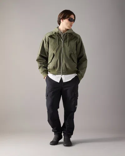 Moose Knuckles Men's Georgie Bomber Jacket In Green