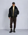 Moose Knuckles Men's Gold Series Ludo Bomber Jacket In Black