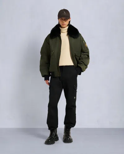 Moose Knuckles Men's Gold Series Ludo Bomber Jacket In Multi