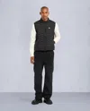 Moose Knuckles Men's Granite Down Hybrid Vest In Black