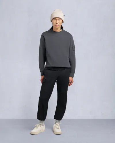 Moose Knuckles Men's Hartsfield Crew In Gray