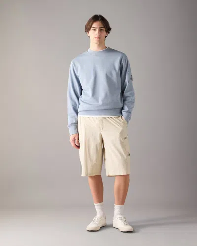 Moose Knuckles Hartsfield Crewneck Sweatshirt In Blue