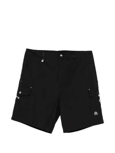 Moose Knuckles Brady Cargo Shorts Black