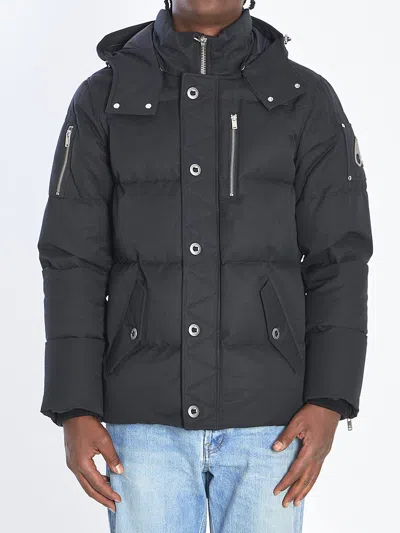 Moose Knuckles Black Cotton Original 3q Jacket