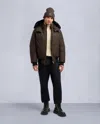Moose Knuckles Men's Original Ballistic Neoshear Bomber Jacket In Black