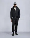 Moose Knuckles Men's Original Ballistic Neoshear Bomber Jacket In Black