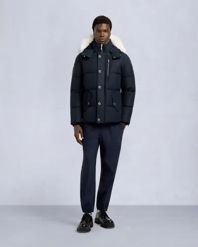 Moose Knuckles Men's Original Neoshear 3q Jacket In Blue