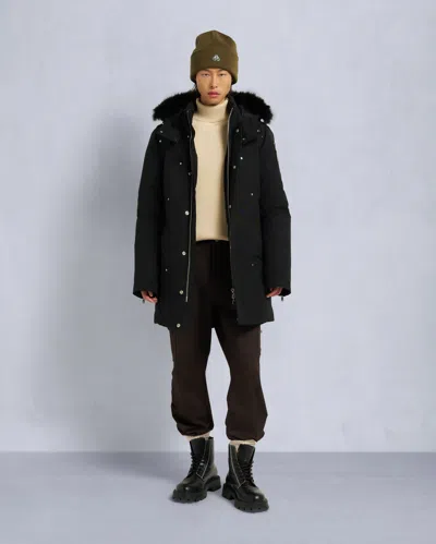 Moose Knuckles Men's Original Stirling Neoshear Parka In Black