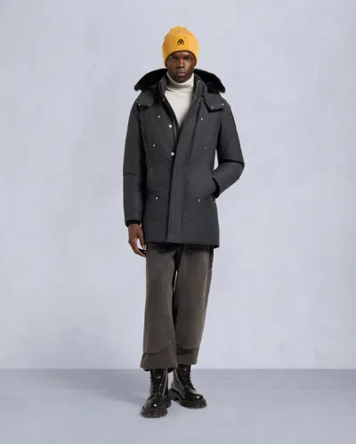 Moose Knuckles Men's Original Stirling Neoshear Parka In Gray