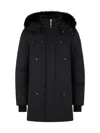 Moose Knuckles Original Stirling Down Parka In Black