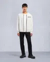 Moose Knuckles Men's Perido Bomber In White