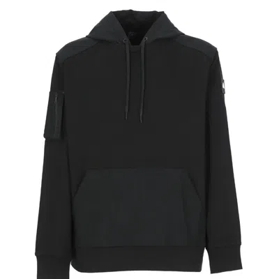 Moose Knuckles Men's Perido Cotton Hoodie Sweatshirt In Black