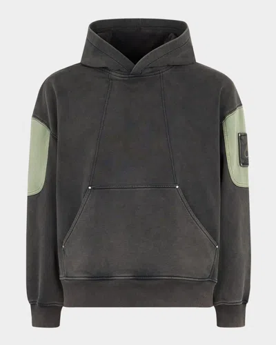 Moose Knuckles Men's Plateau Hoodie In Black