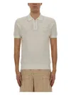 Moose Knuckles Men's Polo Pavilion T-shirt In White