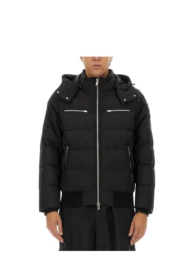Moose Knuckles Men's Polyester Cloud Bomber Down Jacket