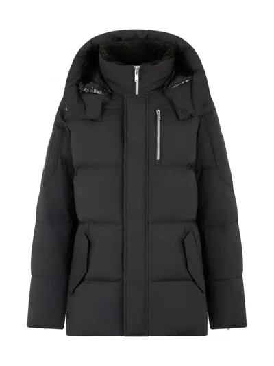 Moose Knuckles Men's Puffers Everest 3q Puffer Jacket In Black