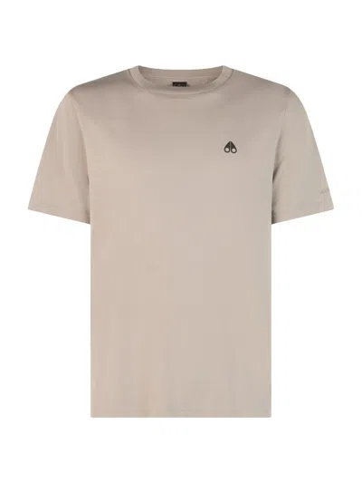 Moose Knuckles Men's Satellite Crewneck T-shirt In Purple