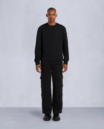 Moose Knuckles Men's Snyder Crew Neck In Black