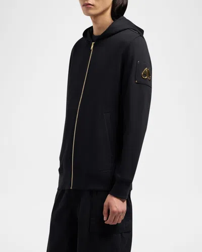 Moose Knuckles Men's Snyder Full-zip Hoodie In Black