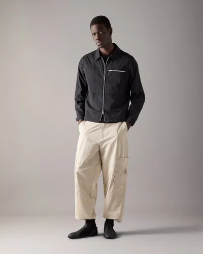 Moose Knuckles Top Flight Shirt Jacket In Black