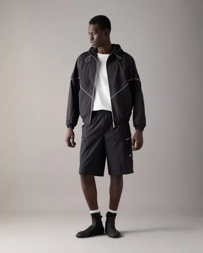 Moose Knuckles Topflight Hooded Jacket In Black
