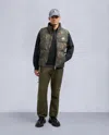 Moose Knuckles Men's Westmount Original Camo Vest In Green