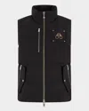 Moose Knuckles Men's Westmount Quilted Vest In Black