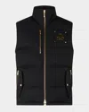 Moose Knuckles Men's Westmount Quilted Vest In Black