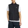Moose Knuckles Mentana Air Down Puffer Vest In Black
