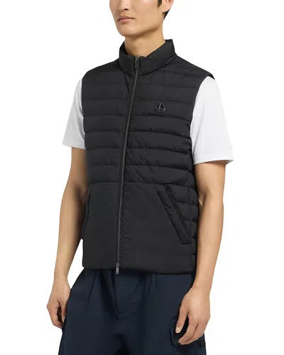 Moose Knuckles Mentana Air Down Vest In Black