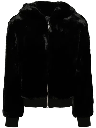 Moose Knuckles Mini Urban Bunny Jacket For Men In Black