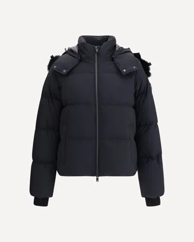 Moose Knuckles Misti Down Jacket In Black