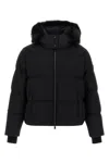 Moose Knuckles Misti Puffer Down Jacket In Black