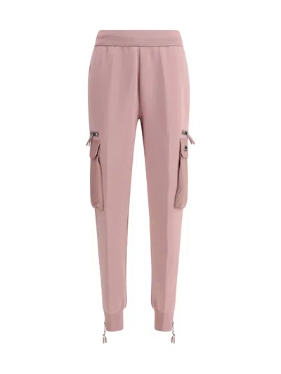 Moose Knuckles Cargo Pocket Track Pants In Pink