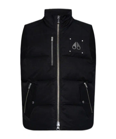Moose Knuckles Montreal Gilet In Black
