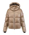 Moose Knuckles Moonstone Puffer Jacket In Nude