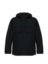 Moose Knuckles Multi-pocket Hooded Jacket In Blue