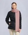 Moose Knuckles Neige Scarf In Purple