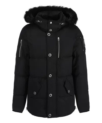 Moose Knuckles Neoshear Down Jacket In Black